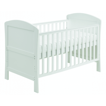 Aston Drop Side Cot Bed - White4