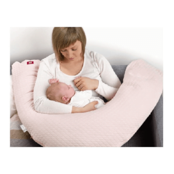 Red Castle Big Flopsy Fleur De Coton Maternity Pillow - Powder Pink - Lifestyle