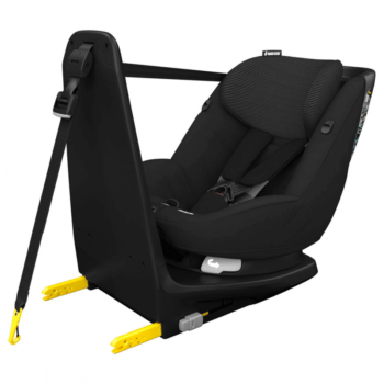 Maxi-Cosi AxissFix Group 0+/1 Car Seat - Black Raven - Side