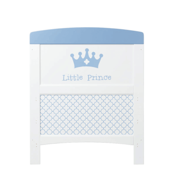 Obaby Grace Inspire Cot Bed & Mattress - Little Prince - Front