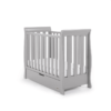 Obaby Stamford Space-Saver Sleigh Cot - Warm Grey