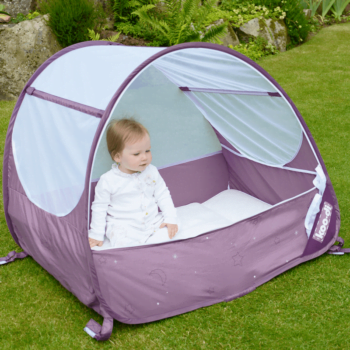 Koo-di Bubble Pop-Up Travel Cot - Gum Drop - Lifestyle