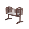 Obaby Sophie Swinging Crib - Walnut