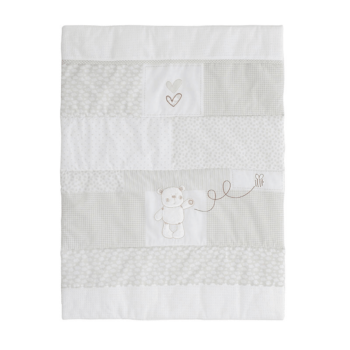 Obaby B Is For Bear Moses Basket Included Mattress White