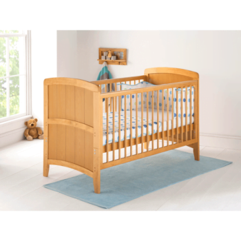 East Coast Venice Cot Bed - Antique - Lifestyle