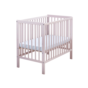 East Coast Carolina Space-Saving Cot & Mattress - Pink