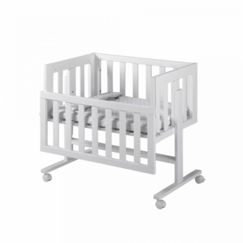 Lapsi Cododo Co-Sleeping Crib - White - Front