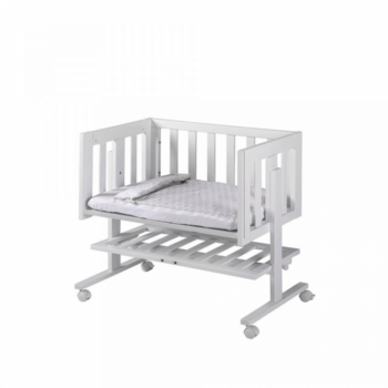 Lapsi Cododo Co-Sleeping Crib - White - Front Alt