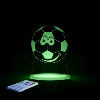 Aloka SleepyLights Nursery Night Light - Football - Green