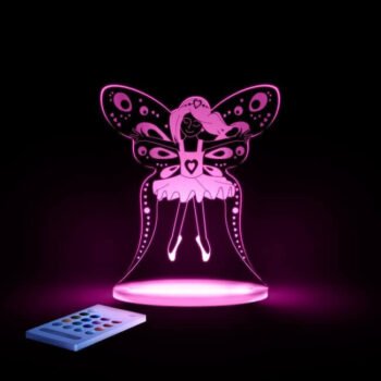 Aloka SleepyLights Nursery Night Light - Fairy Princess - Pink