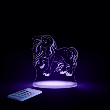 Aloka SleepyLights Nursery Night Light - Unicorn - Purple