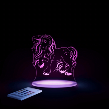 Aloka SleepyLights Nursery Night Light - Unicorn - Pink