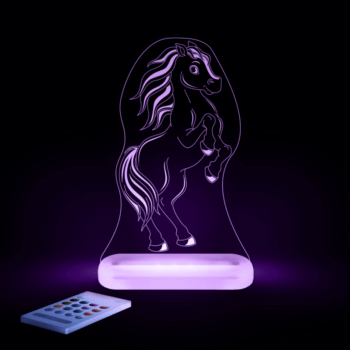 Aloka SleepyLights Nursery Night Light - Pony - Purple