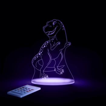 Aloka SleepyLights Nursery Night Light - T-Rex - Purple