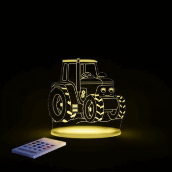 Aloka SleepyLights Nursery Night Light - Tractor - Yellow