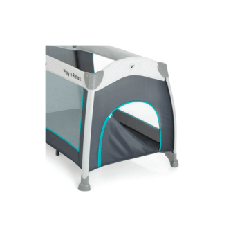 Hauck Play 'n Relax Travel Bed - Hearts - Side