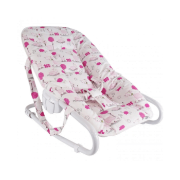 BabyDan Bouncing Chair Taroq Design in Pink Side