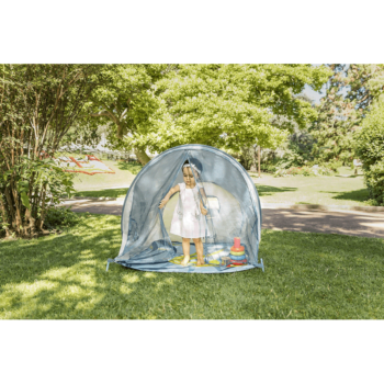 Babymoov Tropical Anti UV Tent - Blue (New Style) Outside