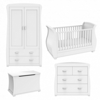 Babymore Bel Room Set 5 Pieces - White-2