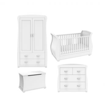 Babymore Bel Room Set 5 Pieces - White-2 wider view