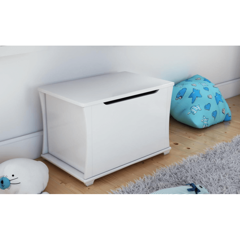 Babymore Bel Toy Chest - White