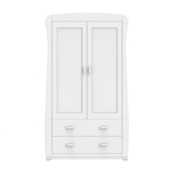 Babymore Bel Wardrobe - White-3