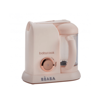 Beaba Babycook 4-in-1 Baby Food Maker - Rose Gold Side