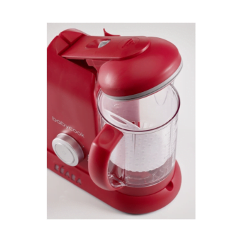 Beaba Babycook Solo 4-in-1 Baby Food Maker - Red Open