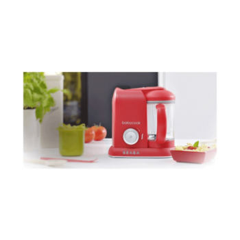 Beaba Babycook Solo 4-in-1 Baby Food Maker - Red Table