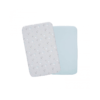 Chicco Crib Set of 2 Fitted Sheets - Sky