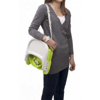 Chicco Pocket Snack Lime Green Booster Seat Carry