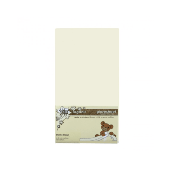 DK Glovesheets Stokke Sleepi Fitted Sheet - Cream 122x69cm