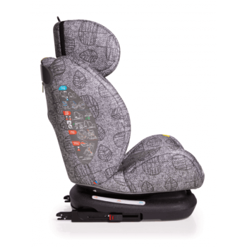 Cosatto All In All Group 0+/1/2/3 Car Seat - Dawn Chorus - Side