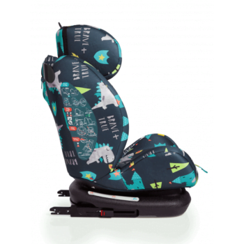 Cosatto All In All Group 0+/1/2/3 Car Seat - Dragon Kingdom - Side Alt