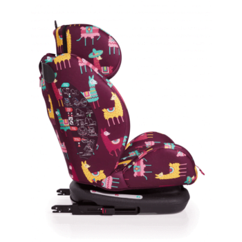 Cosatto All In All Group 0+/1/2/3 Car Seat - Llamarama - Side Alt