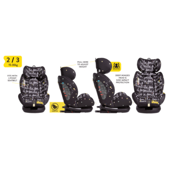 Cosatto All In All Group 0+/1/2/3 Car Seat - Smile - Info 2/3
