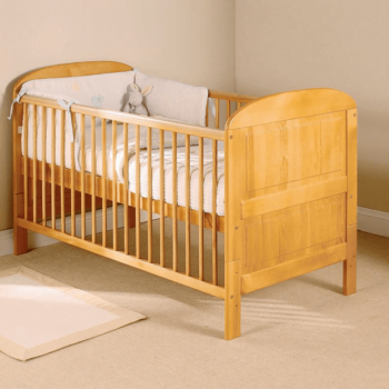 East Coast Angelina Cot Bed - Antique - Lifestyle