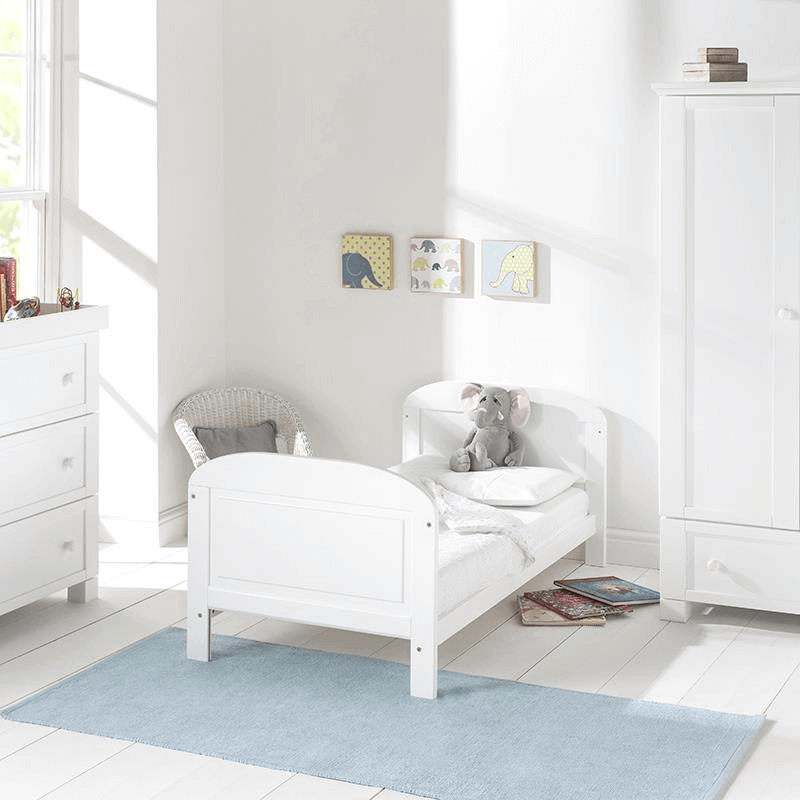 East Coast Angelina Cot Bed - White