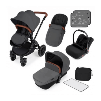 Ickle Bubba Stomp V3 All-In-One Travel System - Graphite Grey / Black