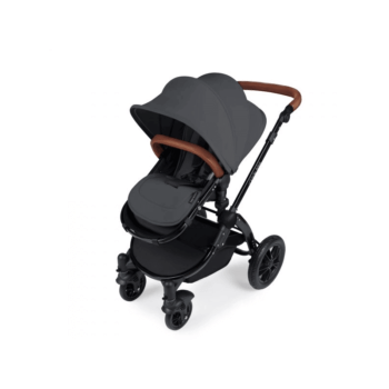 Ickle Bubba Stomp V3 All-In-One Travel System - Graphite Grey / Black - Pushchair Left