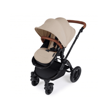 Ickle Bubba Stomp V3 All-In-One Travel System - Sand / Black - Pushchair Left