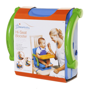 Dreambaby Hi-Seat Booster (Orange, Green and Blue) Seat