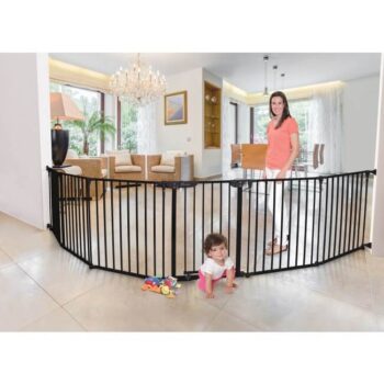 Dreambaby Royale Converta 3-in-1 Playpen - Black divider