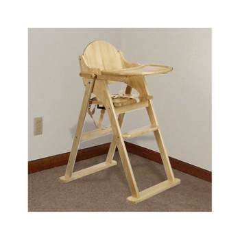 East Coast All Wood Folding Highchair