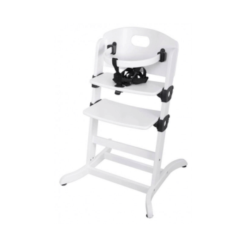 East Coast Contour multi-height Highchair - White