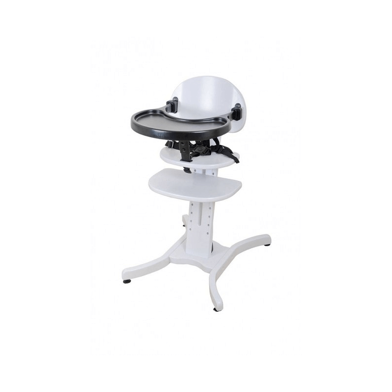 Photos - Highchair East Coast Curved Multi-Height  - White BSR5248WHT 