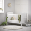 Grace Cot Bed- White- Lifestyle Image