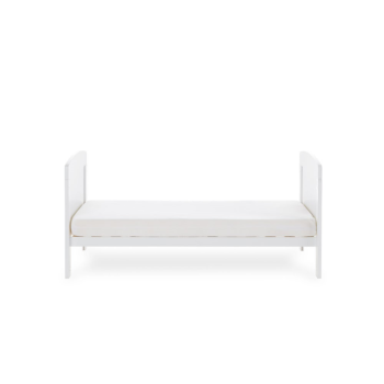 Grace Cot Bed- White- Toddler Bed- Side View