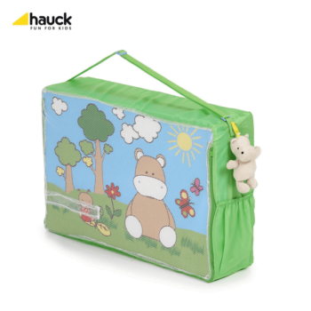 Hauck Dream N Play Mattress Sleeper (60x120) - Hippo Green Pack