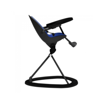 Ickle Bubba Orb Highchair - Blue on Black Frame Recline